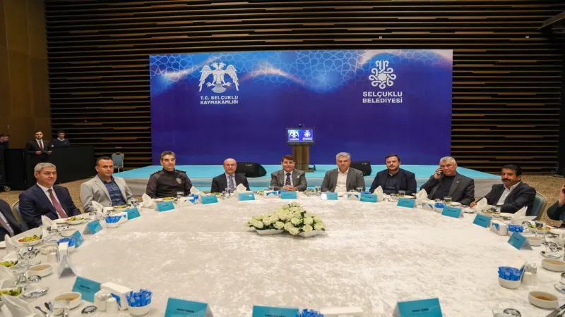Konya Selçuklu Belediyesi’nden anlamlı veda programı